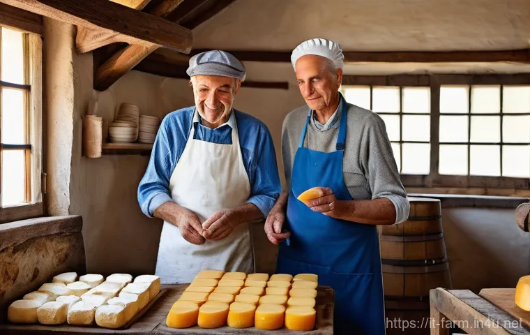 농산물품질관리사 자격증 유지 조건 - **Prompt 1: The Passing of Traditional Italian Craftsmanship**
An elderly Italian master cheesem...